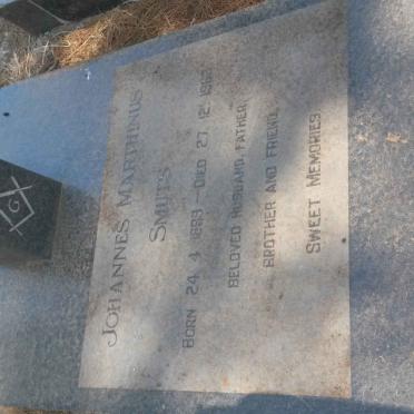 SMUTS Johannes Marthinus 1899-1963