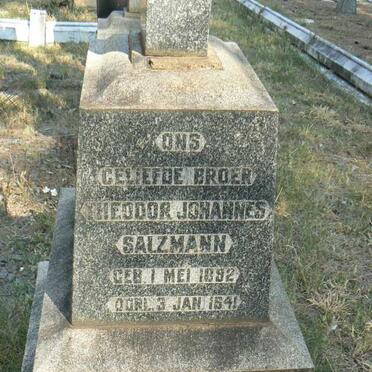 SALZMANN Theodor Johannes 1892-1941