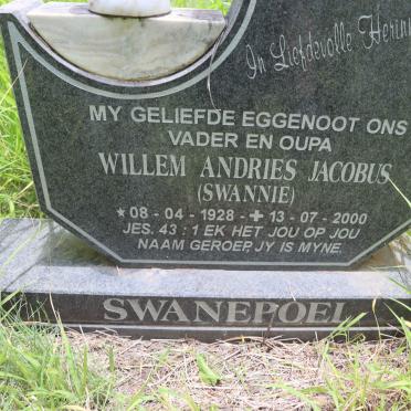 SWANEPOEL Willem Andries Jacobus 1928-2000