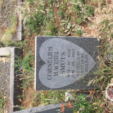 SMUTS Cornelius Machiel 1930-2003