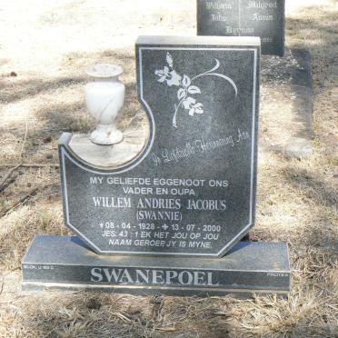 SWANEPOEL Willem Andries Jacobus 1928-2000
