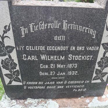 STOCKIGT Carl Wilhelm 1873-1932