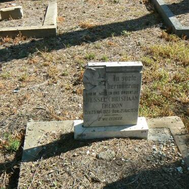 THERON Wessel Christiaan 1925-1936