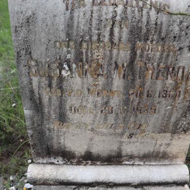THERON Susanna M. nee V.D. MERWE 1860-1939