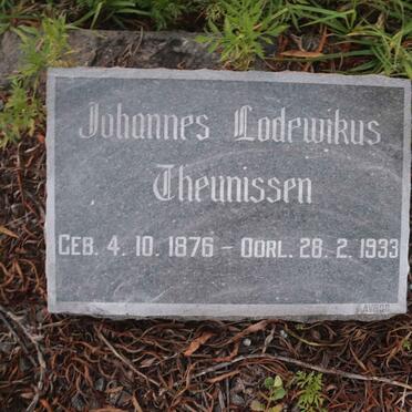 THEUNISSEN Johannes Lodewikus 1876-1933