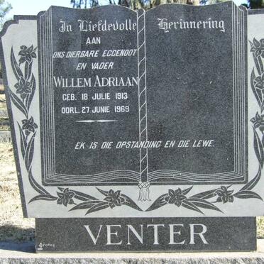 VENTER Willem Adriaan 1913-1969