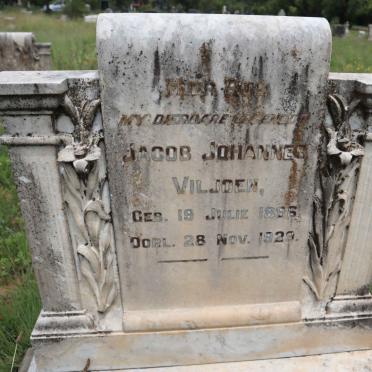VILJOEN Jacob Johannes 1896-1929