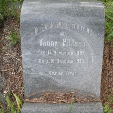 VILJOEN Fanny 1887-1945