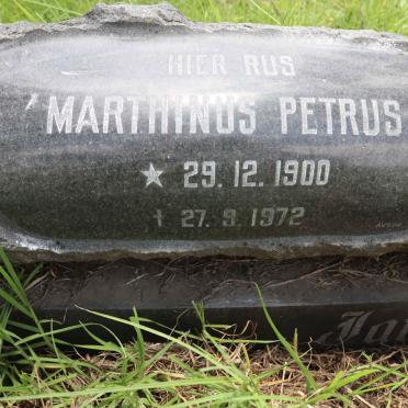VUUREN Marthinus Petrus, Jansen van 1900-1972 &amp; Susanna Georgina TERBLANCHE 1902-1973