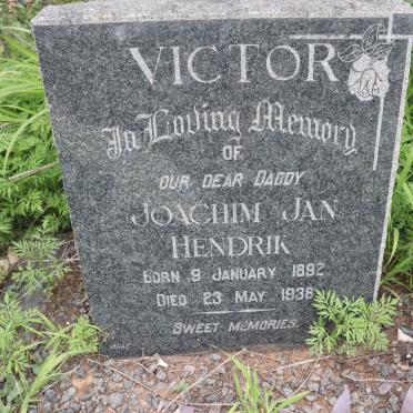 VICTOR Joachim Jan Hendrik 1892-1938