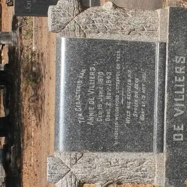 VILLIERS Annie, de 1870-1943