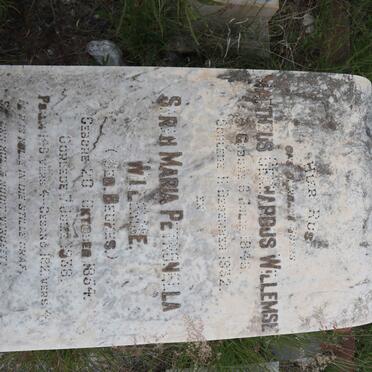 WILLEMSE Mattheus Gerhardus 1848-1932 &amp; Sarah Maria Petronella BEUKES 1854-1938