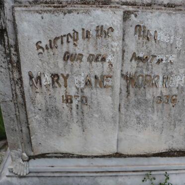 WORRINGHAM Mary Jane 1870-1936