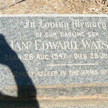 WATSON Ian Edward 1947-1949