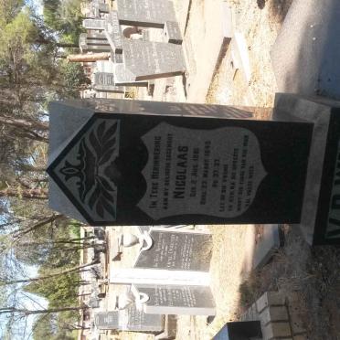 WALT Nicolaas, v.d. 1881-1943