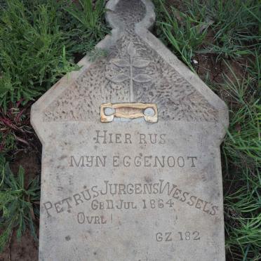WESSELS Petrus Jurgens 1864-1925
