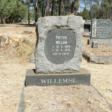 WILLEMSE Pieter Willem 1926-1974