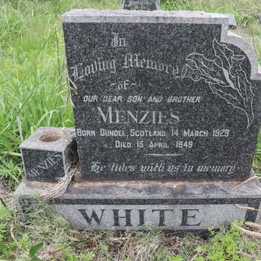 WHITE Menzies 1929-1949