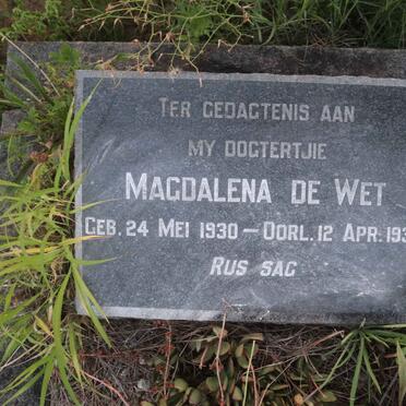 WET Magdalena, de 1930-1933