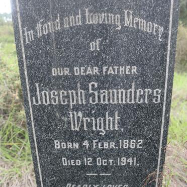 WRIGHT Joseph Saunders 1862-1941