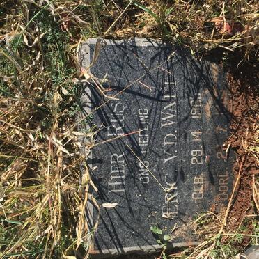 WALT Eric, v.d. 1965-1965