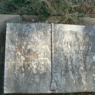 WALT J.N., v. d. 1871-1936 &amp; L.M. 1872-1942