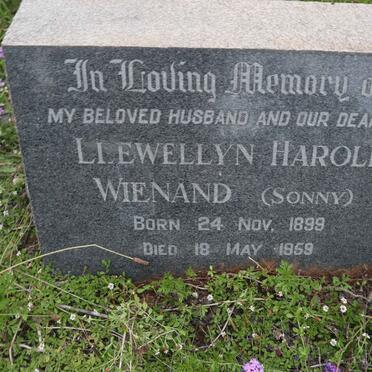 WIENAND Llewellyn Harold 1899-1959