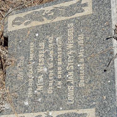 WESSELS Nita -1943 :: WESSELS Louis Jan Steyn -1921