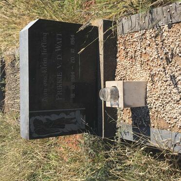 WATT Frikkie, v.d. 1964-1964