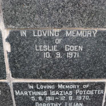 COEN Leslie -1971