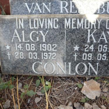CONLON Algy 1902-1972 &amp; Kay 1904-1990