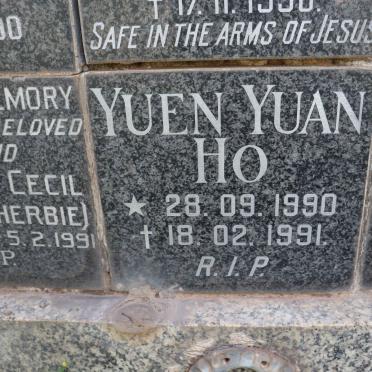 HO Yuen Yuan 1990-1991