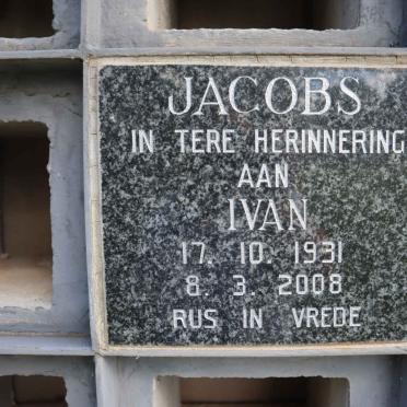 JACOBS Ivan 1931-2008