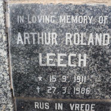 LEECH Arthur Roland 1911-1986