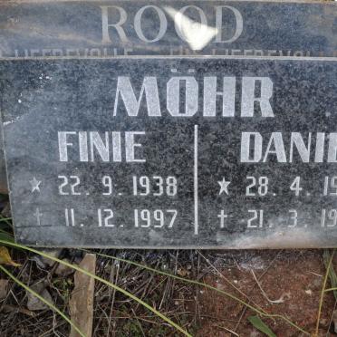 MOHR Danie 1938-1998 &amp; Finie 1938-1997