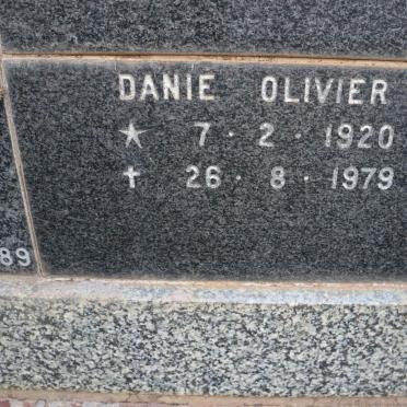 OLIVIER Danie 1920-1979