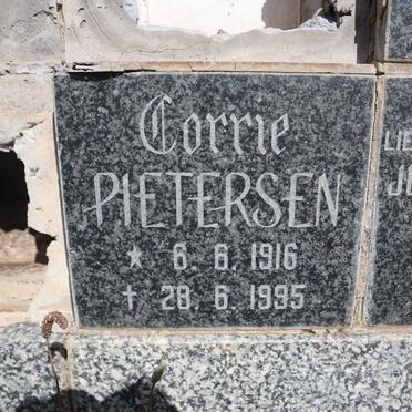 PIETERSEN Corrie 1916-1995