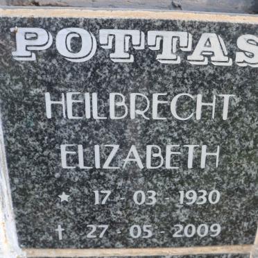 POTTAS Heilbrecht Elizabeth 1930-2009