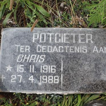 POTGIETER Chris 1916-1988