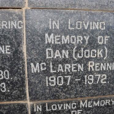 RENNIE Dan McLaren 1907-1972