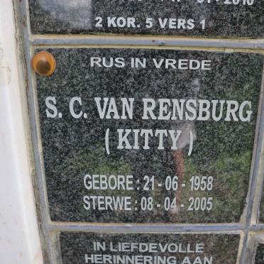 RENSBURG S.C., van 1958-2005
