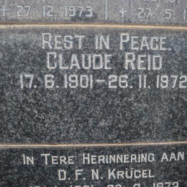 REID Claude 1901-1972