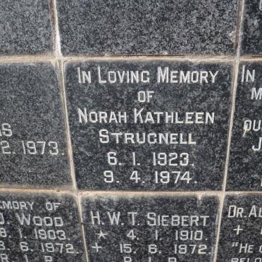 STRUGNELL Norah Kathleen 1923-1974