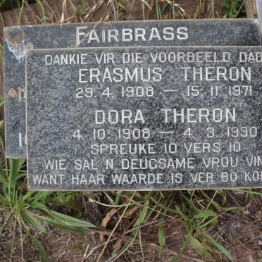 THERON Erasmus 1908-1971 &amp; Dora 1908-1990