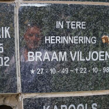 VILJOEN Braam 1949-1998