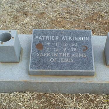 ATKINSON Patrick 1960-1978