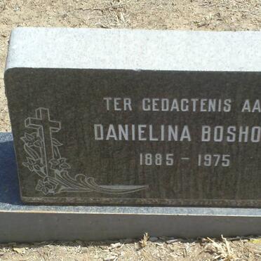 BOSHOFF Danielina 1885-1975