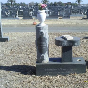 BRUYN Adriaan J., de 1947-1975