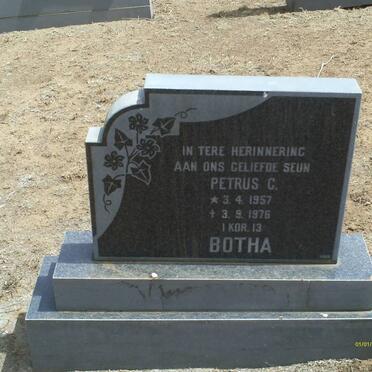 BOTHA Petrus C. 1957-1976