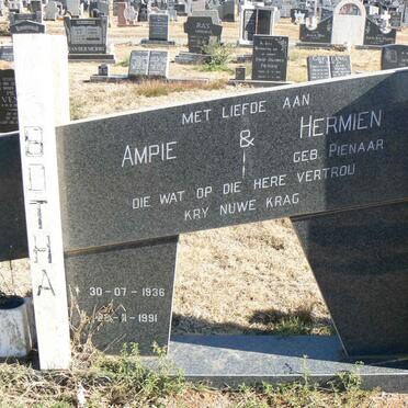 BOTHA Ampie 1936-1991 &amp; Hermien PIENAAR